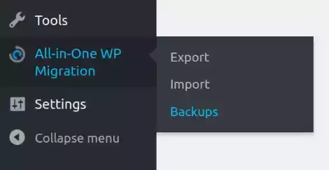 All-in-One WP Migration - Import, Export, and Backup your WordPress site