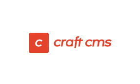 CraftCMS logo - orange on white background - CraftCMS is a leading alternative to Drupal in recent years due to it's easier to build platform and better optimized DOM